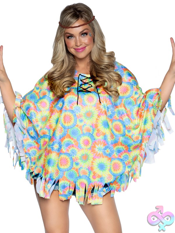 Discreet-Toys-Leg-Avenue-Costume-86950_001_101 Poncho Costume 2 Piece Hippie Poncho Costume By Leg Avenue