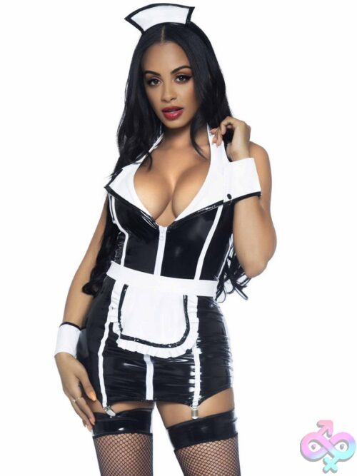 4 Piece Naughty Maid Costume