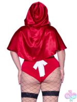 Plus Size 3 Pc Naughty Miss Red Costume
