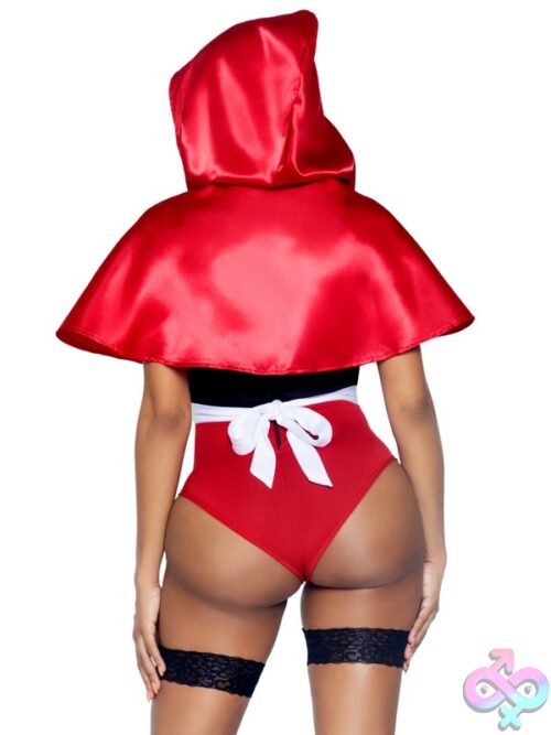 3 Piece Naughty Miss Red Costume