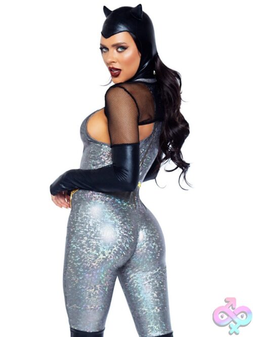 4 Piece Feline Felon Costume