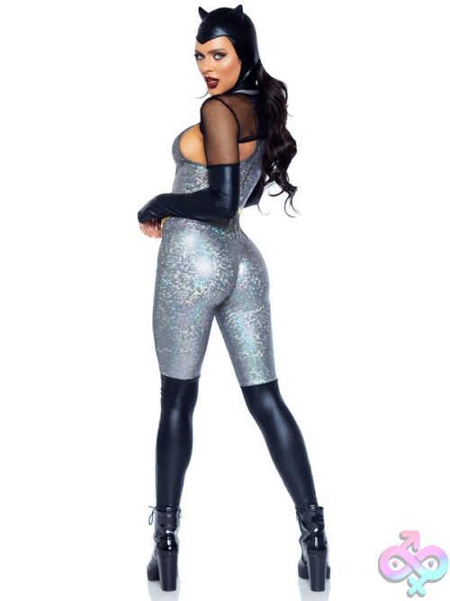 4 Piece Feline Felon Costume