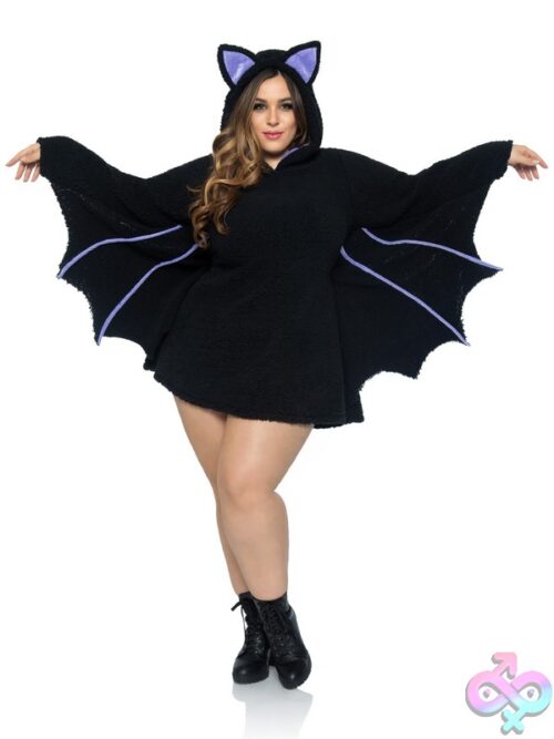 Plus Size 1 Pc Moonlight Bat Costume