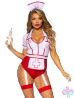 Feelgood Costume 2 Piece Nurse Set by Leg Avenue