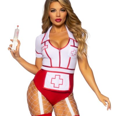 Feelgood Costume 2 Piece Nurse Set by Leg Avenue