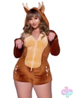 Fawn Costume Plus Size 1 Pc Comfy Fawn Costume by Leg Avenue