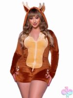 Plus Size 1 Pc Comfy Fawn Costume
