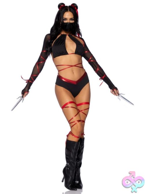 5 Piece Lethal Ninja Costume
