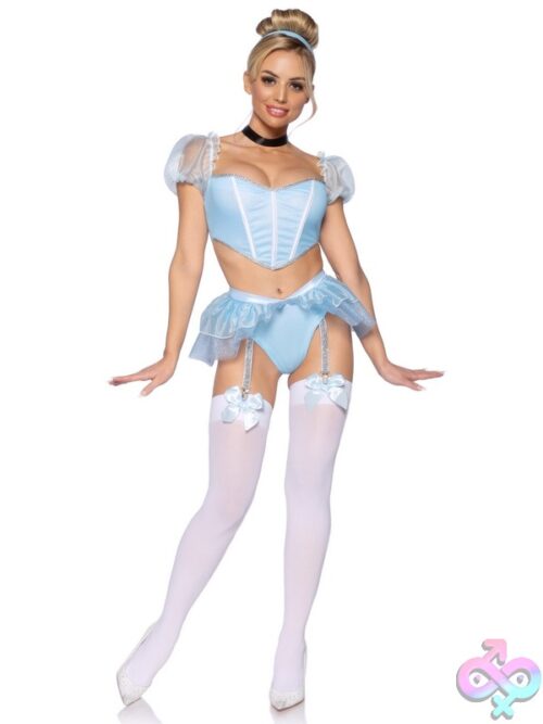 4 Piece Glass Slipper Cinderella