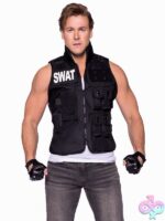 Mens PC Swat Commander Costume by Leg Avenue themed roleplay outfit