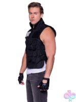 Mens 2 Pc Swat Commander Costume