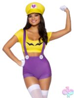 3 Piece Gamer Villain Costume