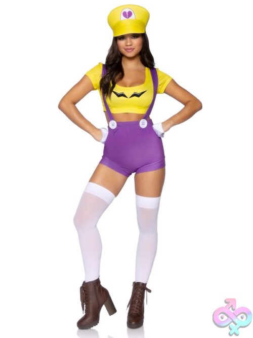 3 Piece Gamer Villain Costume