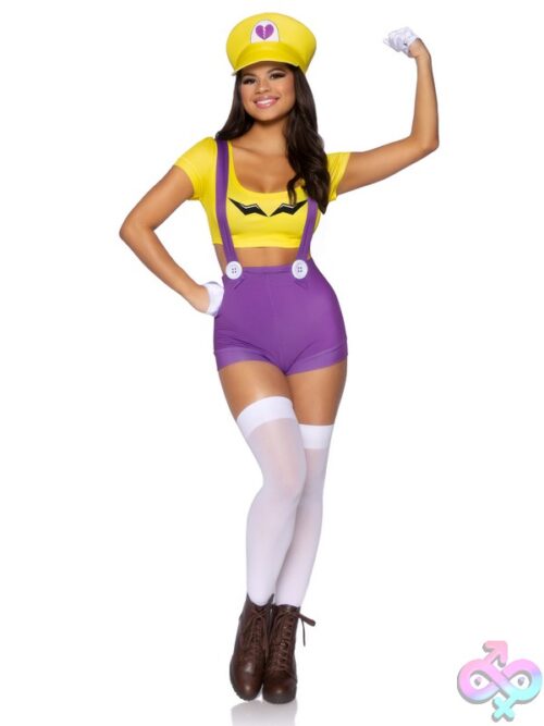 3 Piece Gamer Villain Costume
