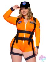 Commander Costume Plus Size 3 Pc Space Commander Costume by Leg Avenue