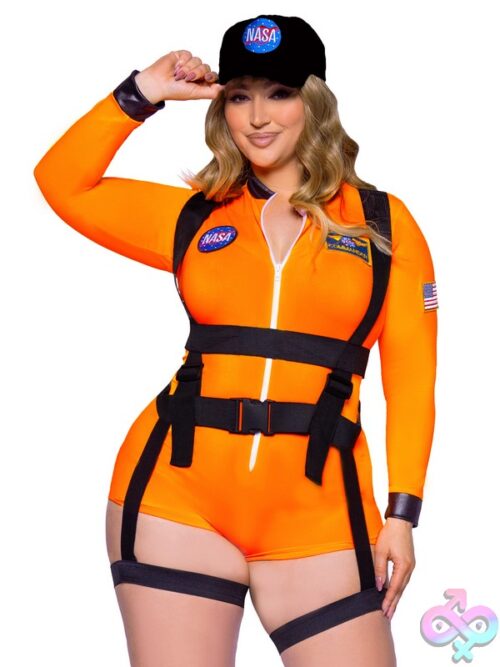 Commander Costume Plus Size 3 Pc Space Commander Costume By Leg Avenue