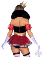 3 Piece Wicked Wonderland Queen Costume