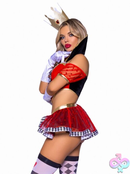 3 Piece Wicked Wonderland Queen Costume