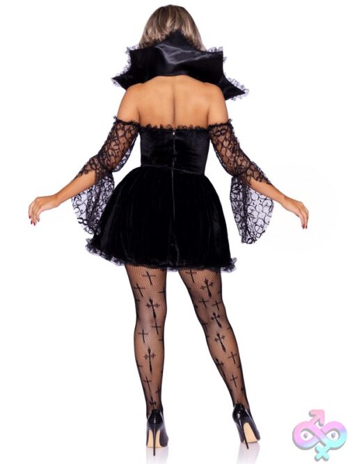 2 Piece Victorian Vampire Costume