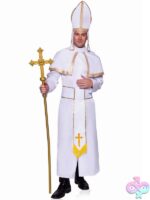 Mens 3 Pc Pope Costume