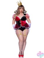 Plus Size 2 Pc Ravishing Red Queen Costume