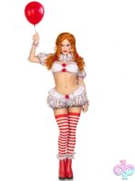 6 Piece Deadly Darling Clown Costume