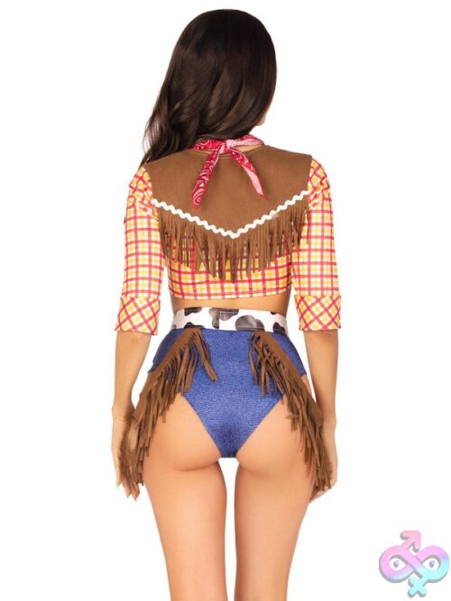 5 Piece Playful Cowboy Costume