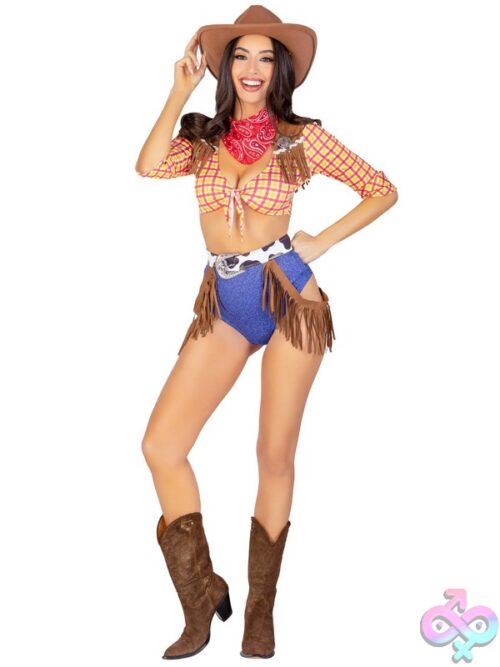 5 Piece Playful Cowboy Costume