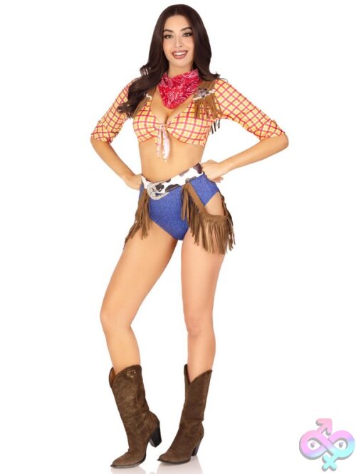 5 Piece Playful Cowboy Costume