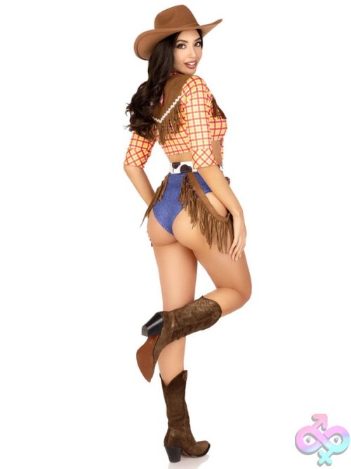 5 Piece Playful Cowboy Costume