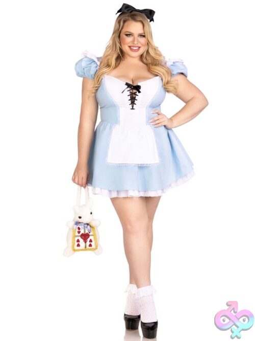 Plus Size 3 Pc Storybook Alice Costume