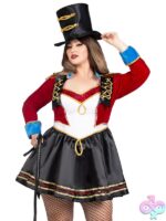 Classic-Ringmaster Costume Plus Size 2 Pc by Leg Avenue