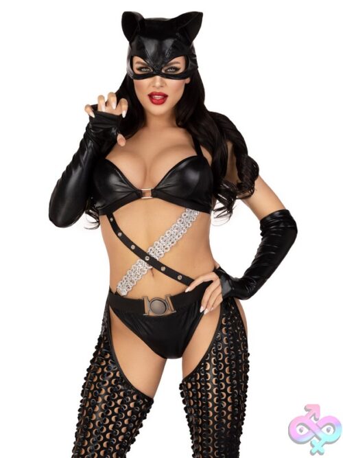 3 Piece Mistress Kitty Costume