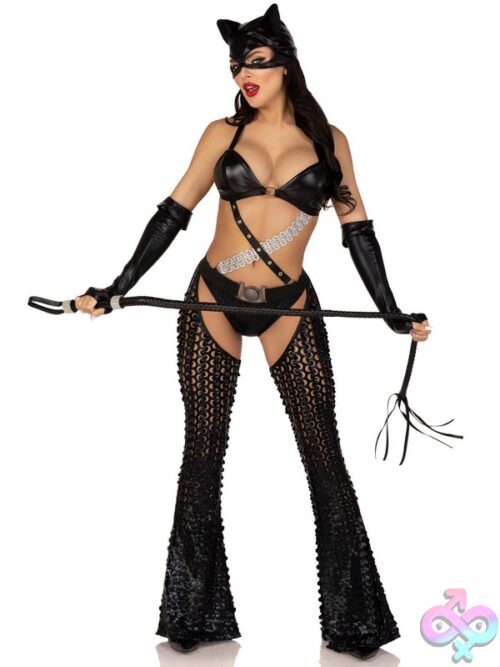 3 Piece Mistress Kitty Costume