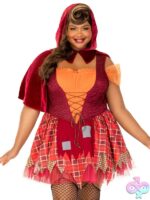 Plus Size PC Salem Sweetie Costume by Leg Avenue — bewitching bodysuit lingerie