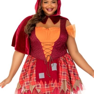 Plus Size PC Salem Sweetie Costume by Leg Avenue — bewitching bodysuit lingerie