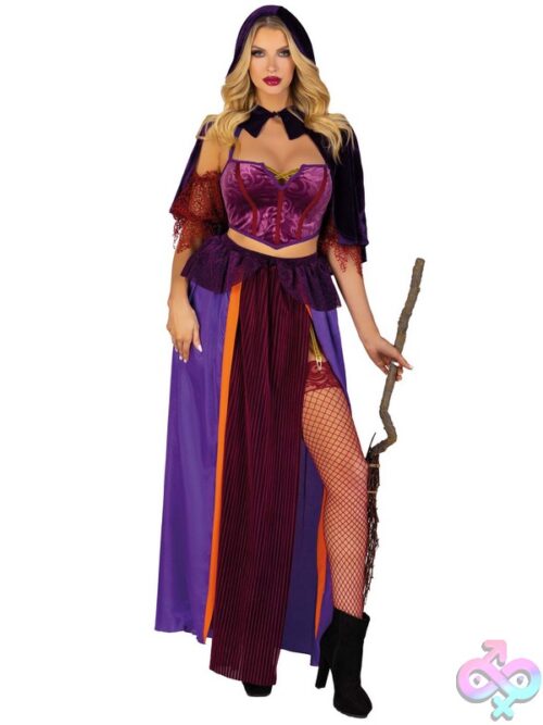 3 Piece Black Magic Babe Costume
