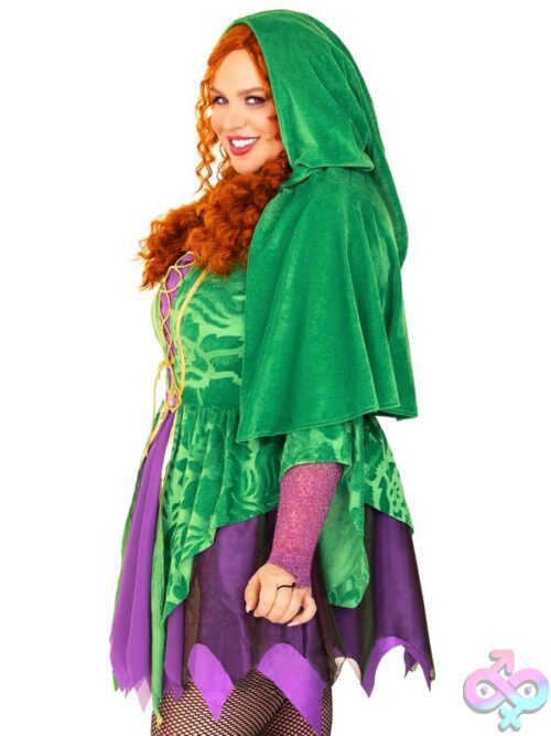 Plus Size 2 Pc Crafty Spellcaster Costume