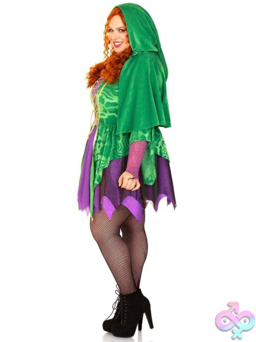 Plus Size 2 Pc Crafty Spellcaster Costume