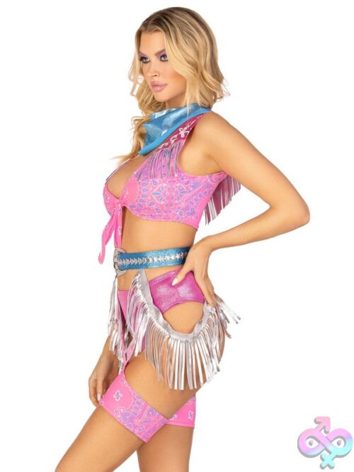 4 Piece Space Cowgirl Costume