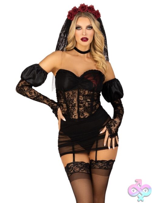 4 Piece Heartbreak Bride Costume