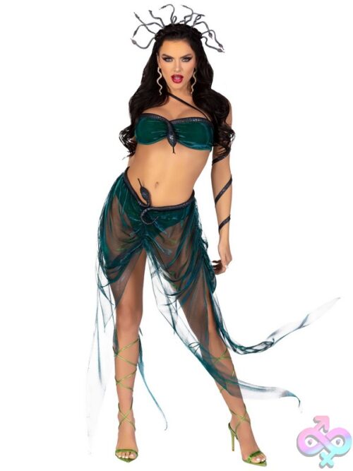 4 Piece Medusa Costume