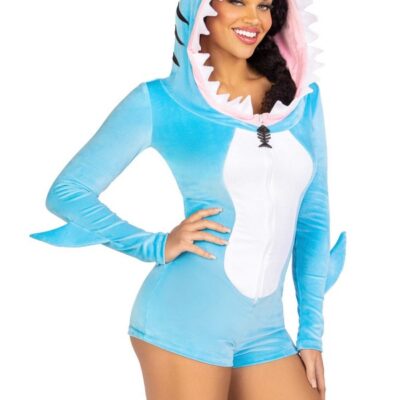 Shark Costume 1 Piece Comfy Shark Costume by Leg Avenue