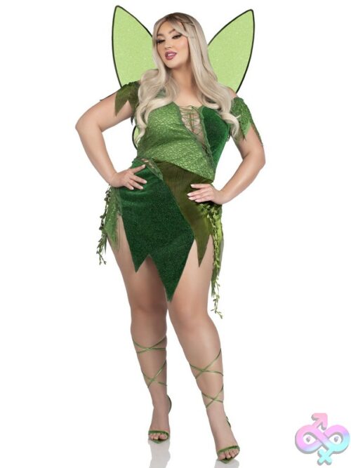 Plus Size 2 Pc Forest Fairy Costume