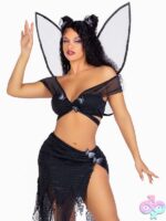 4 Piece Dark Fairy Costume by Leg Avenue — themed lingerie set