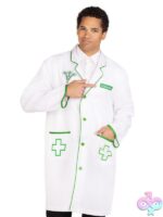 ohash costume Mens 1 Pc Dr Graham Ohash Costume by Leg Avenue