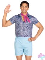 Malibu Costume Mens 3 Pc Mr Malibu Costume by Leg Avenue