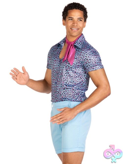 Mens 3 Pc Mr Malibu Costume