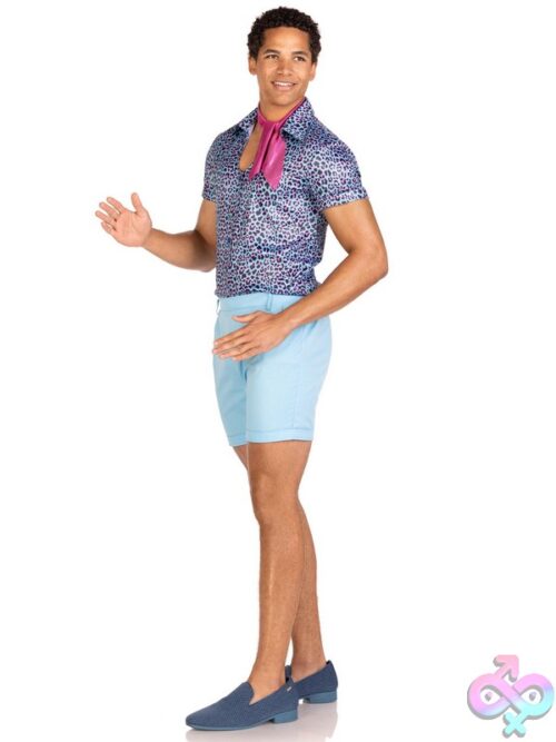 Mens 3 Pc Mr Malibu Costume