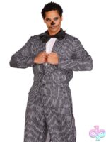Mens 2 Pc Pinstriped Tux Costume by Leg Avenue — tux costume for themed lingerie play
